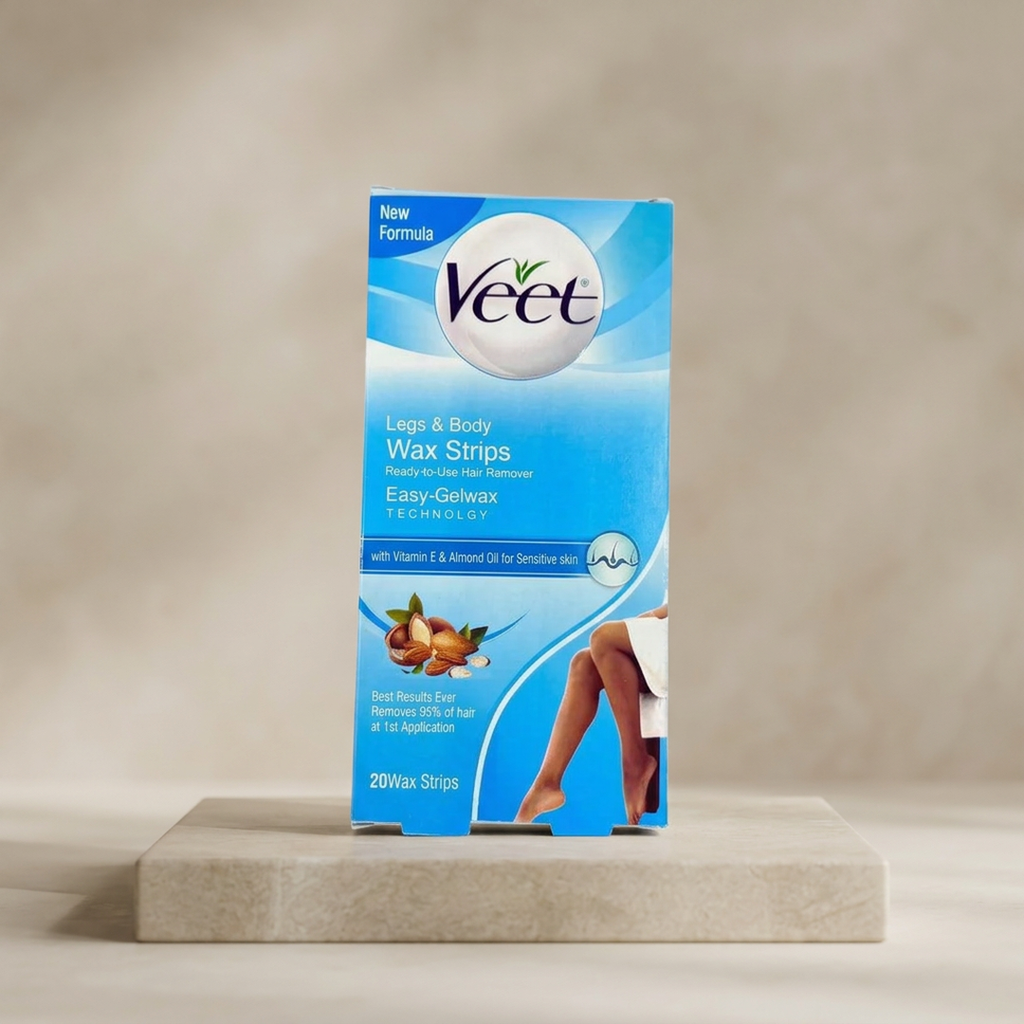 Veet Wax Strips for Smooth Legs & Body